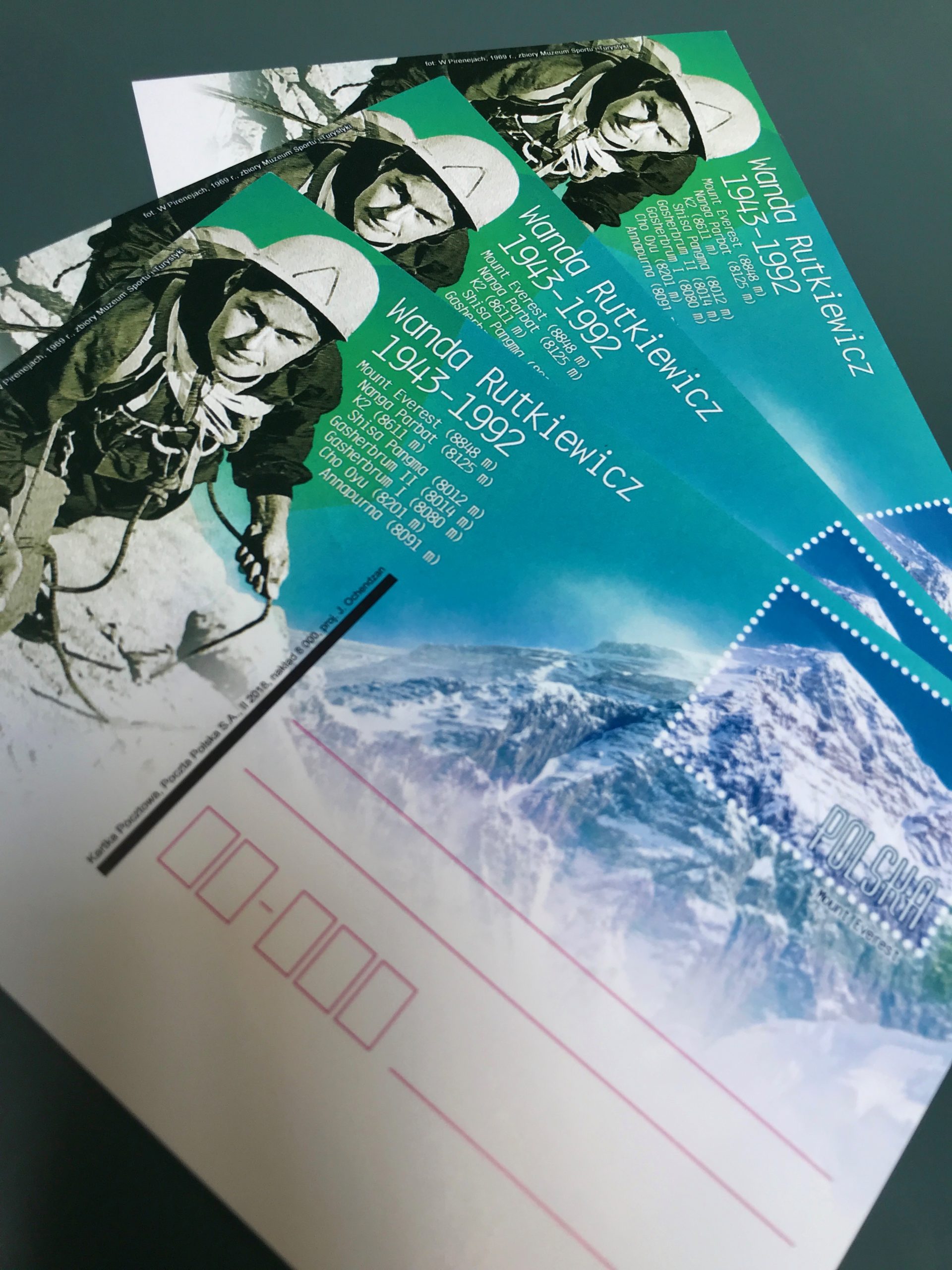 Kartka pocztowa - Wanda Rutkiewicz